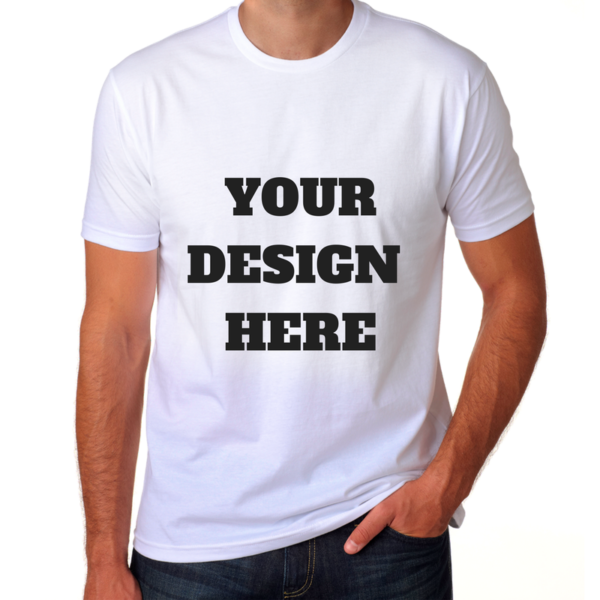 White T-Shirt for Custom Design